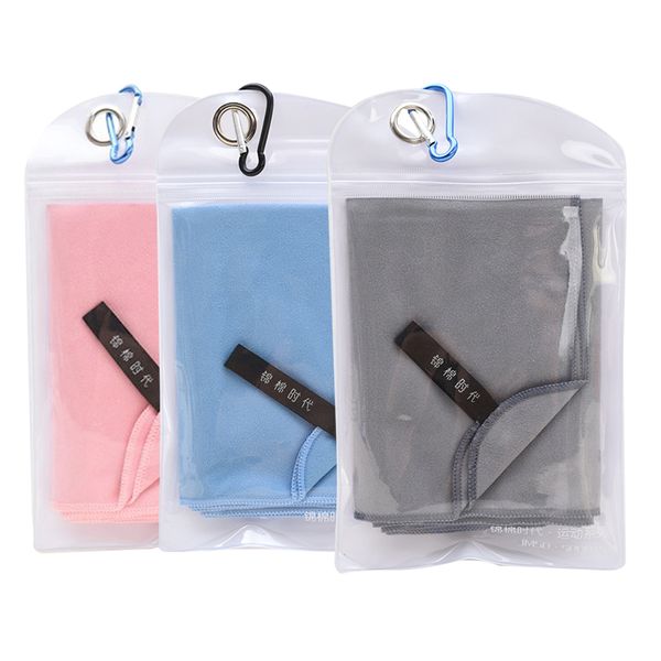 

30x100cm outdoors quick dry towel sweat absorb compact microfiber sports towel for camping swimming gym fitness yoga(random