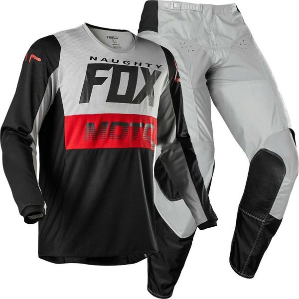 

2020 mx 180 cross country motorcycle racing jersey and pants mountain dirt bike racing combo kits dh mx off-road set