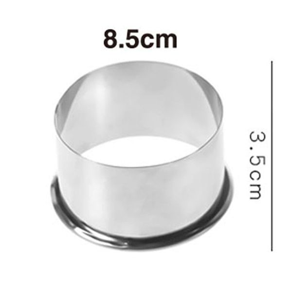 

eco-friendly pastry tools stainless steel dumpling maker wraper dough cutter