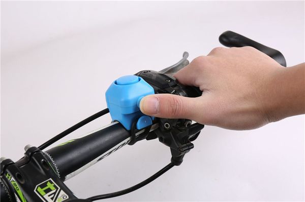 

bicycle silicone electronic horn accessories mountain bike riding warning equipment led light rescue tools outdoor gear#c25