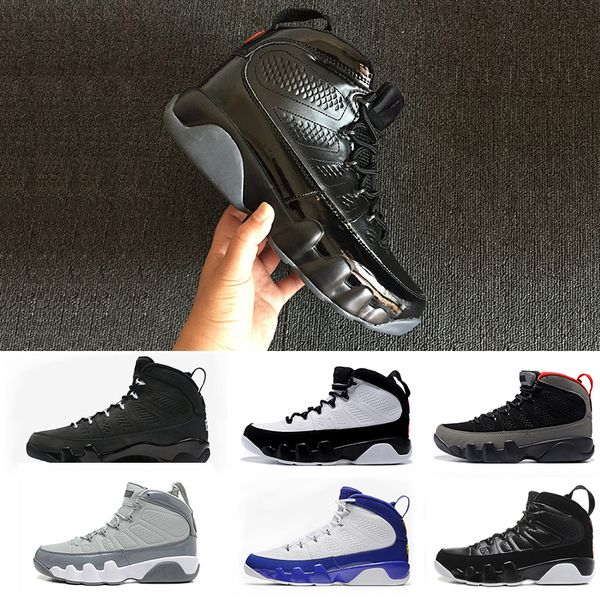 

9 ix bred la basketball shoes men anthracite high black white cool grey sneakers trainer athletics boots 9 outdoor shoes 41-47