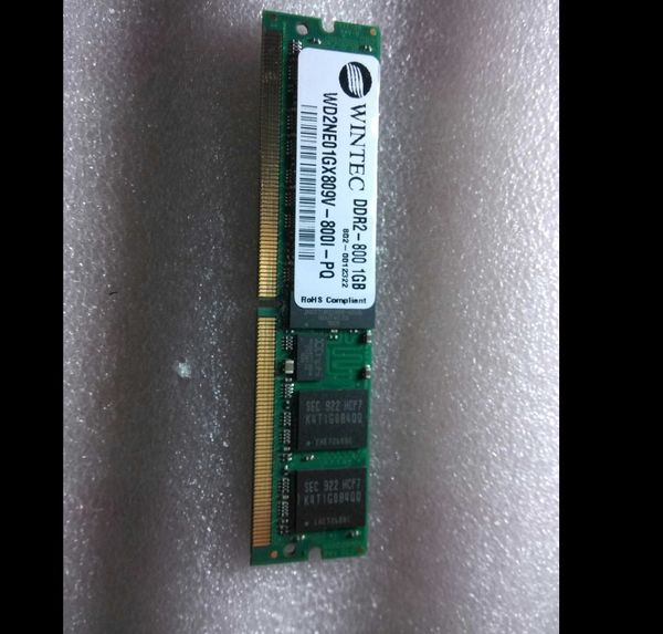 

100% tested work perfect for wintec ddr2-800 1gb wd2ne01gx809v-800i-pq
