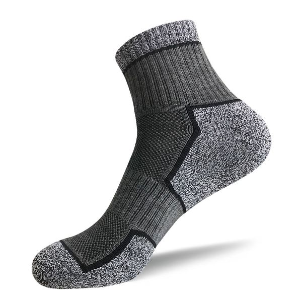 

men 2019 patchwork socks casual outdoor sport running athletic training compression socks cycling black white shiort