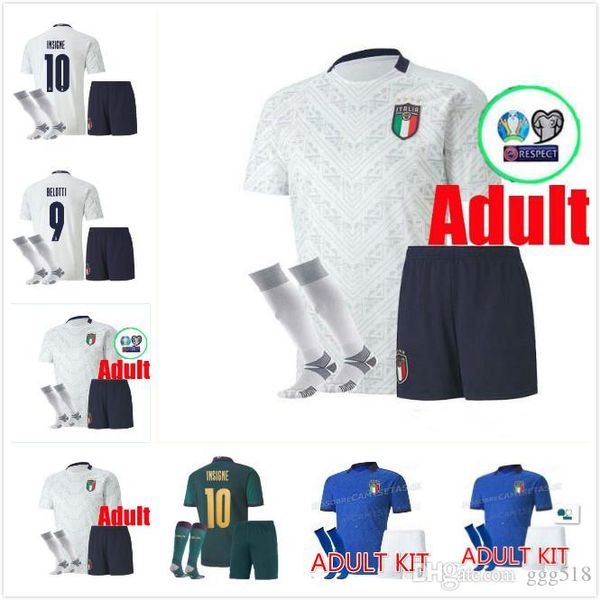 

s-2xl 2019 2020 italy soccer jersey 19 20 green away jorginho el shaarawy bonucci insigne bernardeschi football shirts, Black;yellow