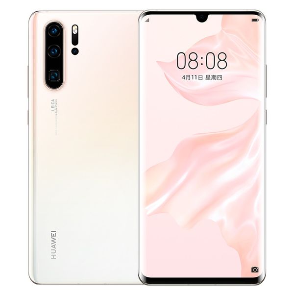 Оригинальный Huawei P30 Pro 4G LTE Сотовый телефон 8 ГБ ОЗУ 512GB ROM KIRIN 980 OCTA CORE Android 6.47 