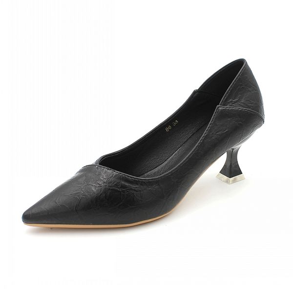 

2020 women pumps spring autumn women high heels shoes fashion female 6cm heel office ladies slip-on work shoes footwear black