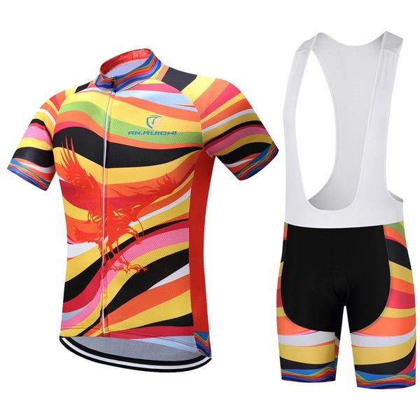 

pro team cycling jersey set bib shorts set quick dry anti-sweat cycling clothing men bicycle uniform maillot roupas ciclismo hot, Black;blue