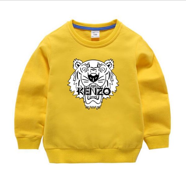 

Knzo 2019 kid brand hoodie autumn children long leeve baby girl boy coat kid cotton top port ca ual tee weater