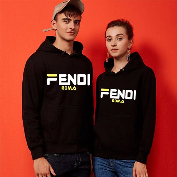 

19ss fends hoodies brand men women designers sweatshirt jakets outerwear hoodie fashion pullover long sleeve s-3xl/fendi, Black