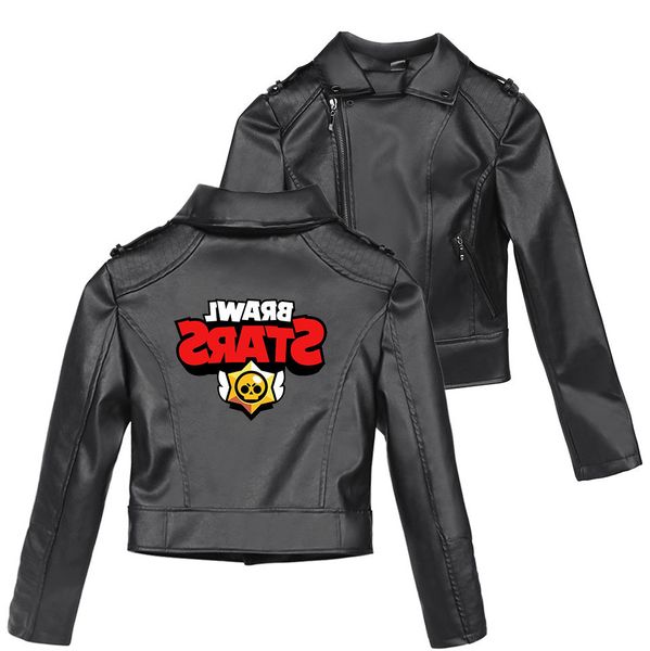 

female paragraph trend leather clothing, Black;red