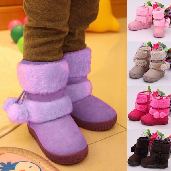 

cysincos 2020 новый плюшевый теплый младенца малышей boots моды для детей снега сапоги обувь для мальчиков одежда для девочек зимняя обувь р, Black;grey