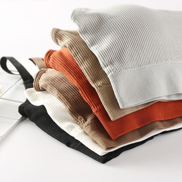 

gym clothing sports bras women jogging bra girl push up solid cotton underwear fitness running yoga sport, White;black