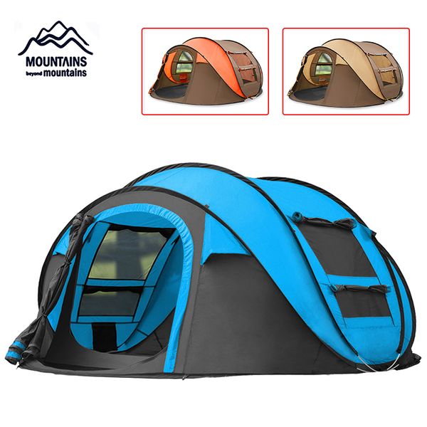 

instant up tent 3-person family camping tent with carrying bag for outdoor camping hiking fishing travel beach park 290 x 20