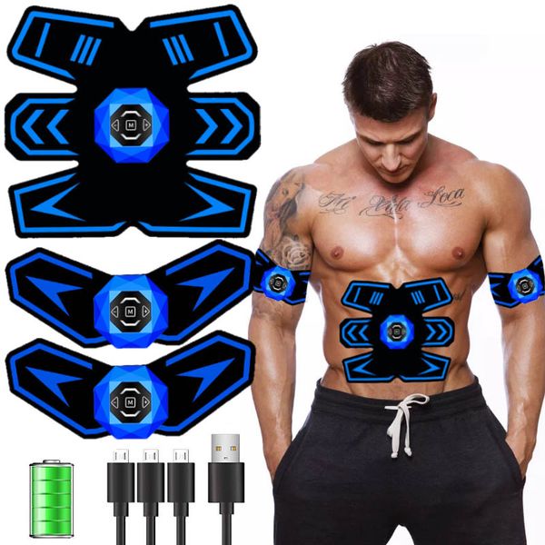 

wireless electric abs muscle stimulator muslce ems trainer myostimulator body fitness weight loss body slimming massager
