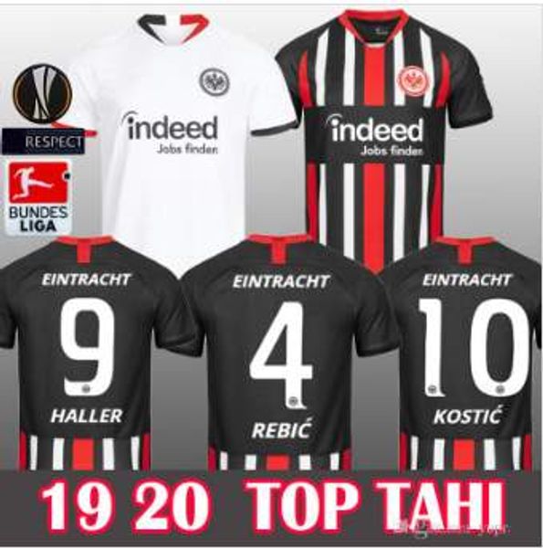 

2019 eintracht frankfurt occer jer ey 19 20 frankfurt home fernande de guzman jovic away white haller ko tic football uniform