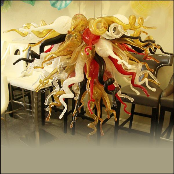 

чихули стиль люстра современное искусство дизайн подгоняно выдувного муранского стекла подвесные светильники итальянского стекла подвесной l