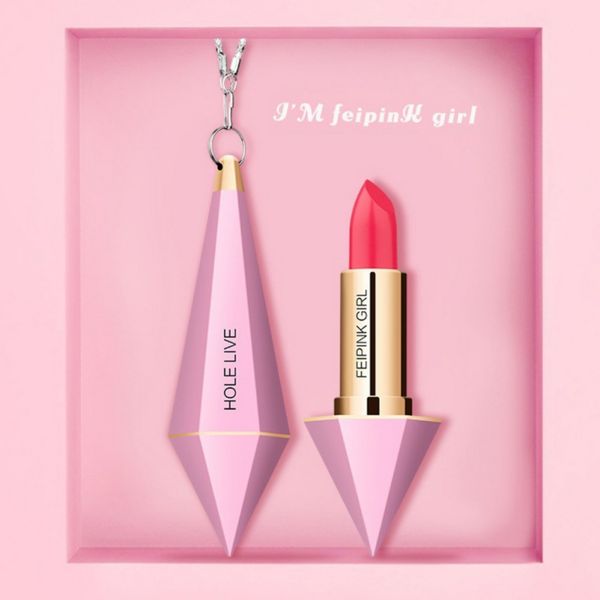

sell lipsticks girl's long lasting charming moisturizer matte cute style lipstick female lips beauty diamond shape