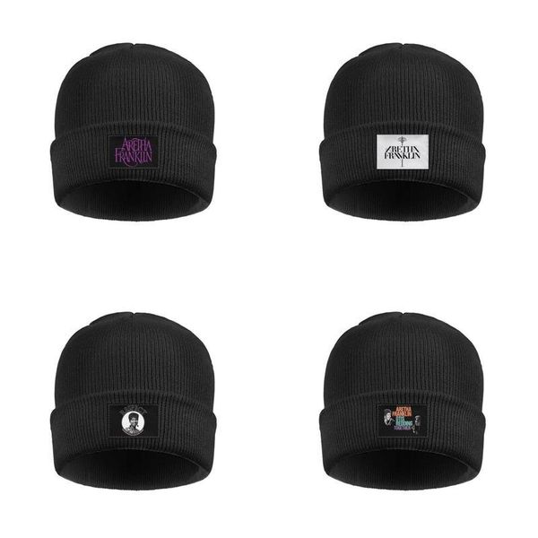 

мода арета франклин 2 эластичной мягкие beanie шляпа папа королевы арета франклин franklin логотип adobe drawing дань к, Blue;gray