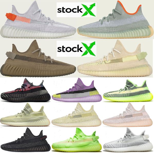 

2020 cinder desert sage earth yecheil zyon black static 3m reflective kanye west v2 running shoes yeshaya marsh clay designer trainers