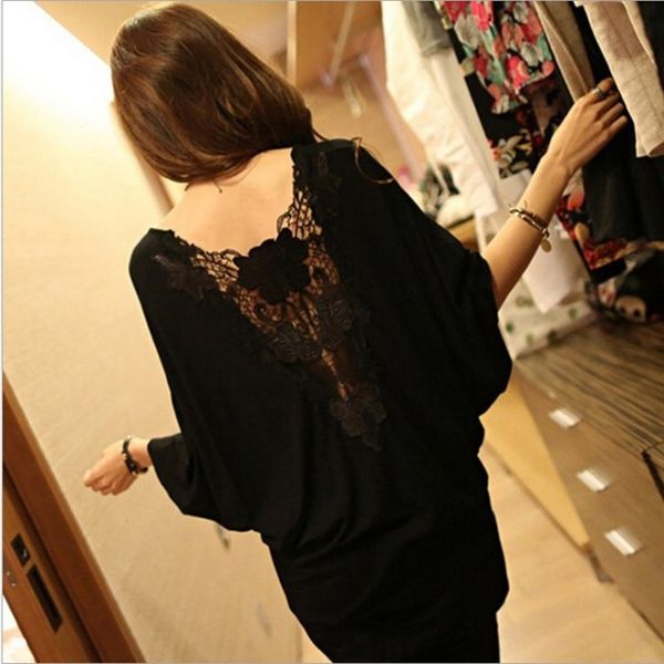 

2020 blouse women chiffon ladies shirts o-neck hollow out 2020 summer woman fashion formal shirts woman batwing sleeve, White