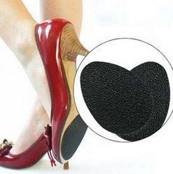 Anti-Slip Selbstklebende Schuhe Matte High Heel Sohle Schutz Gummi Pads Kissen Rutschfeste Einlegesohle Vorfuß High Heels Aufkleber LX5624