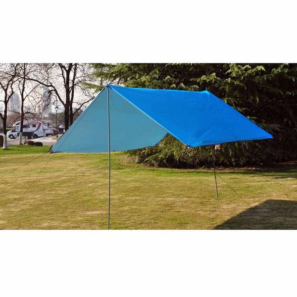 

waterproof camping tarp, rainfly tent tarp,hammock rainfly,picnic and beach mat,tent footprint, and sunshade,hiking sombrillas