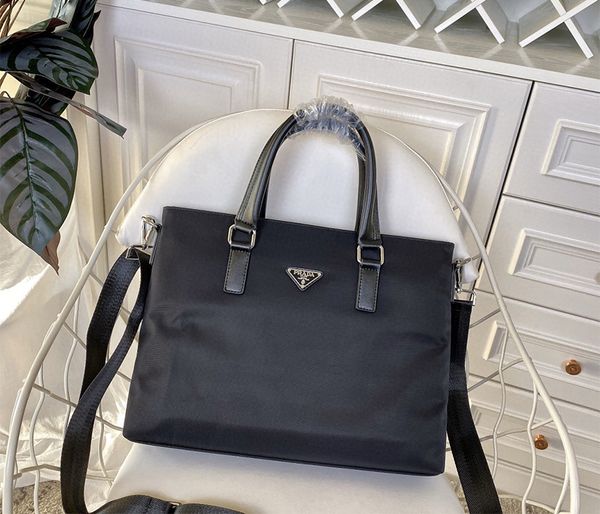 

totes luxury briefcase men travel bags hand luggage luxury designer travel bag mens handbags waterproof cross body bag, Black