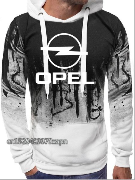 

opel hoodie various sizes & colours car enthusiast vauxhall opel badge, Black