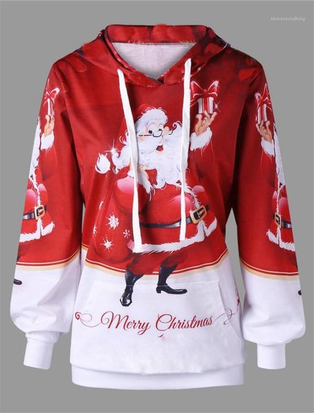 

apparel christmas designer womens autumn hoodeis long sleeve pullover 3d print female clothing festival style casual, Black