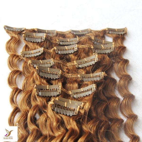 Clip In Human Hair Extensions 6a Unprocessed Brazilian Virgin Hair