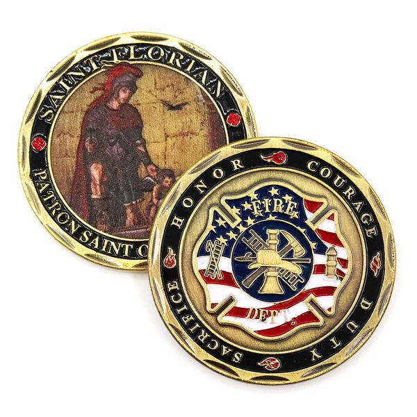 

24k gold plated united states american coin,firefighter challenge coin brand new dhl ing