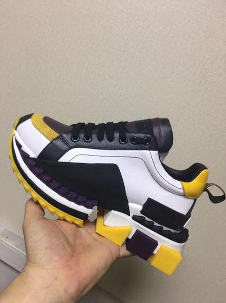 

2019 high-red bottom super king sneakers multicolor sorrento sneakers for women and men on the go designer shoes m05023, Black