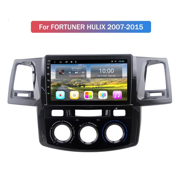 2G RAM 10,1 polegadas Carro Rádio Vídeo GPS Navegação para Toyota Fortuner Hilux 2007-2015 Android DVD Player