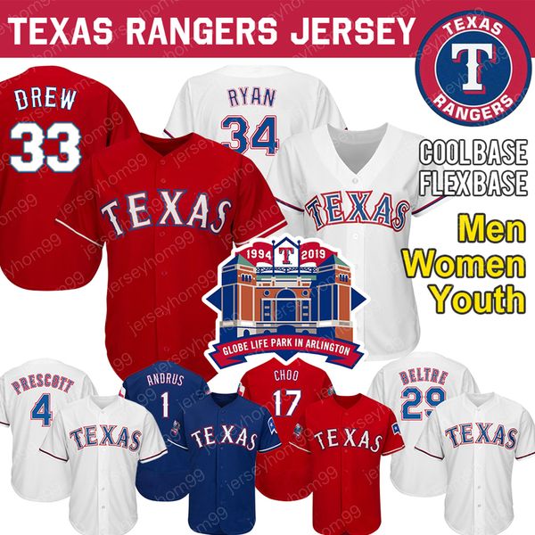 

Texa nolan ryan ranger jer ey drew myly elvi andru rougned odor joey gallo hunter pence ba eball jer ey