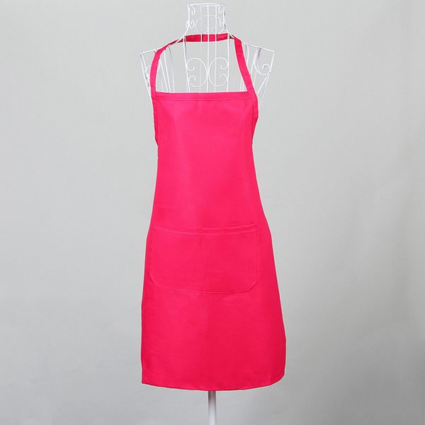 

dual pockets washable apron kitchen gardening waiter chef pinafore useful