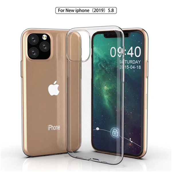 

лучший супер тонкий прозрачный smooth soft clear глянцевый tpu крышка для iphone 11 11pro xs xs max xr x 8 7 6 крышка бесплатная доставка