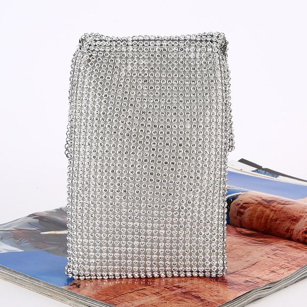 

sleeper #401 2019 fashion women evening bag change rhinestone phone chain party clutch shoulder cross bag luxury ing