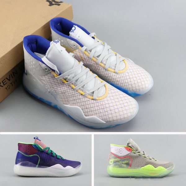 

2019 новый kd12 ep the day спортивные кроссовки durant kd 12 one chaussure de anniversary мужская баскетбольная обувь
