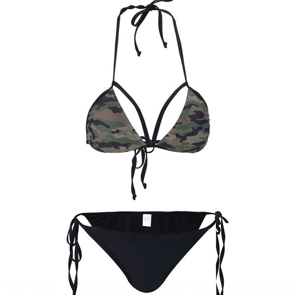 

dik9j небольшой камуфляж bikiniuniform swimsuituniform три-точка купальник женский армия зеленый ремень сексуальный из двух частей бикини не, White;black