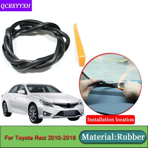 

car-styling for reiz 2010-2018 anti-noise soundproof dustproof car dashboard windshield sealing strips auto accessories