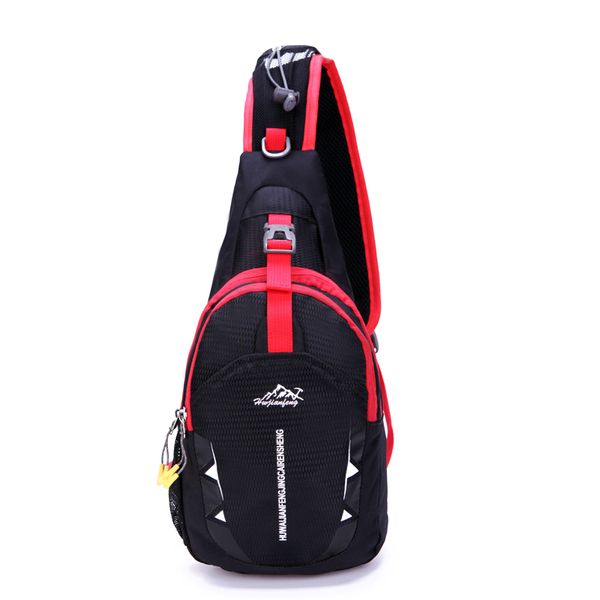 

outdoor crossbody bag sport shoulder pack waterproof nylon chest bags running excersing backpack for cycling travelling fishing