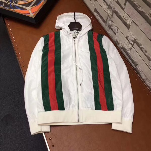 

горячая новая мода мужчины и женщины толстовки пуловеры любовник осень тонкий windrunner свет ветровка бесплатная доставка толстовки на молн, Black;brown