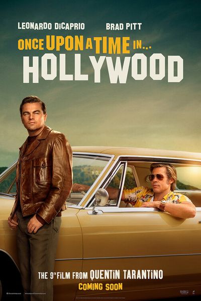 

2019 once upon a time in hollywood poster silk art new movie 07