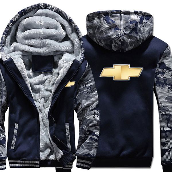 

new style man women's clothing hoodies zipper thickening chevrolet sweatshirt fashion brands coat oversize sweatshirts, Black
