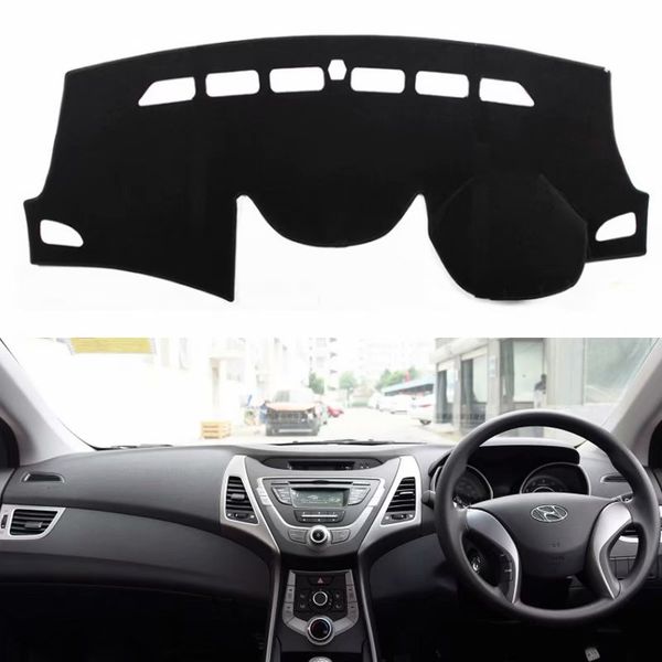 

for avante elantra i35 2011 2012 2013 2014 2015 car styling covers dashmat dash mat sun shade dashboard cover sun shade