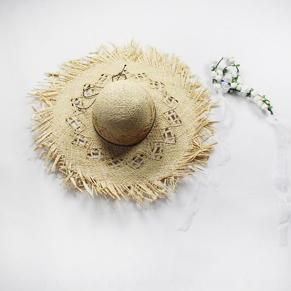 

big eaves straw outdoor personalized beggar sunscreen straw sunscreen hat street sun hat hat, Blue;gray