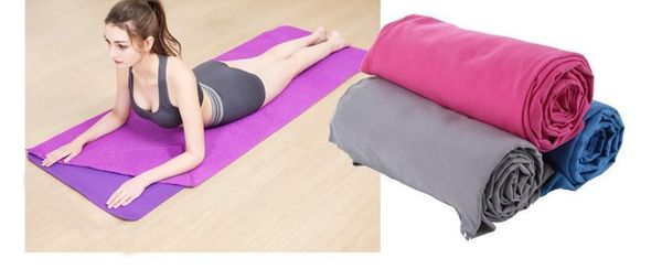 

outdoor sports quick-dry bath set towel microfiber non slip towel for bath gym camping yoga mat beach blanket