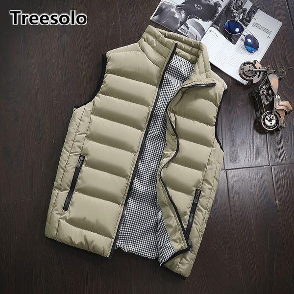 

cotton-padded thickening vest men 2019 sleeveless jacket men plus size thicken waistcoat casual windbreaker outdoors vests 1093, Black;white