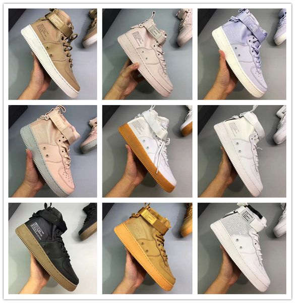 

forced zippered high-leather with canvas hip hop casual running shoes for men women black grey white pink light purple fashion sneakers