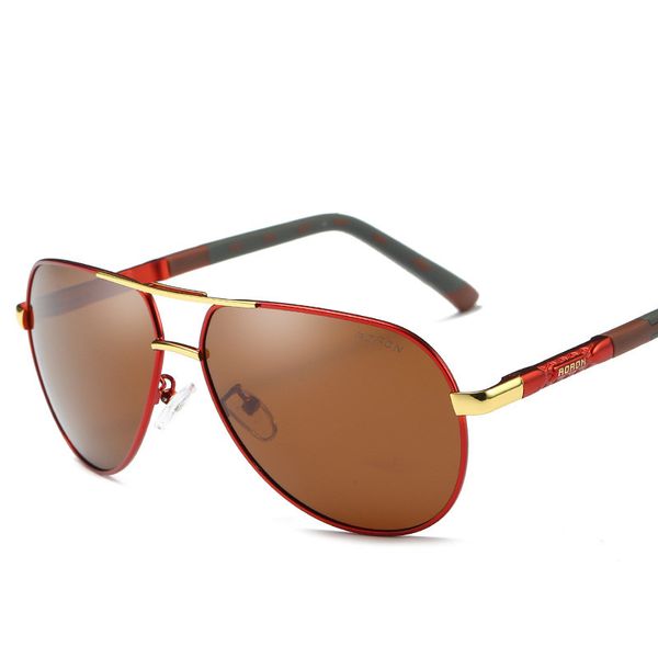 

polarized sunglasses al-mg frame tac lens alloy ultralight glasses outdoor eyewear
